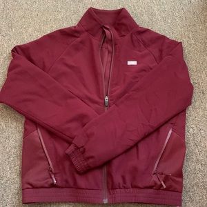 FIGS Burgundy jacket